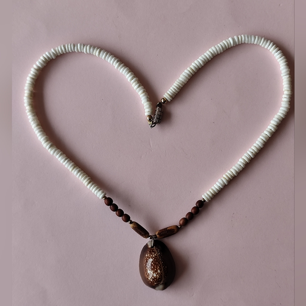 Cowrie shell necklace